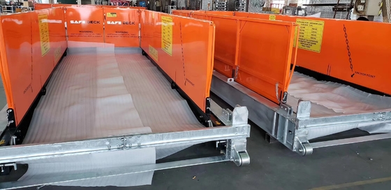 Plateforme de chargement de grue rétractable de 3200 mm de large