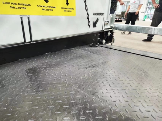 Plateau de chargement de la grue à galvanisation à chaud MLP2200-H Largeur 2200 mm