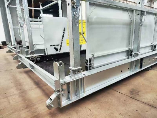 3.5m Plateforme fixe de type grue Deck de chargement FMLP3500 Largeur 3500mm Certificat de pleine charge