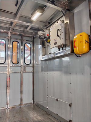 Bon prix Option personnalisable ATEX Rack Pinion Hoist avec une charge de 2000 kg/cabine Installé à l'intérieur et à l'extérieur en ligne