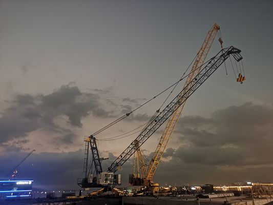 Bon prix Derrick 16 tonnes avec 40m Jib Construction tour grue avec contrôle de l'onduleur en ligne