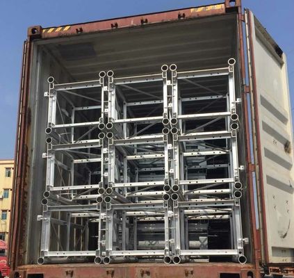 Bon prix 8.0 mm Épaisseur 650x650 mm Section du mât Pièces de rechange de levage en ligne