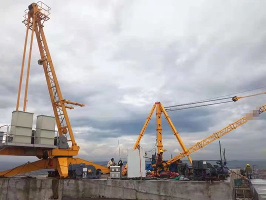 Contrôle de l'onduleur 60 Hz 3 tonnes grue de tour de construction pour le levage de toits