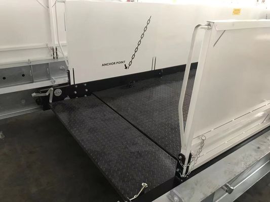 Plateforme de chargement de construction mobile de 4000 mm avec système de verrouillage facile