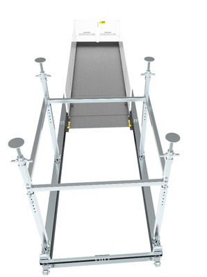 Plateforme de chargement de matériaux rétractable de 260 cm avec système de verrouillage facile