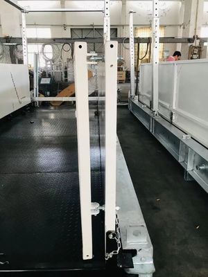 3Plateforme de chargement de grue rétractable de 2 m de large avec deux ou quatre appuis