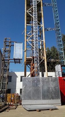 Bon prix Ascenseur de construction extérieur à mât unique en ligne