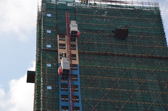 Transports verticaux 300 m Bâtiment construction Levier de levage 1600 kg