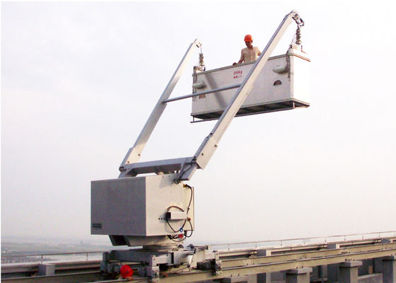 Bon prix Unité d'entretien du bâtiment de 180 m de hauteur Bmu avec nettoyage de double jib et installation de murs de rideau en ligne