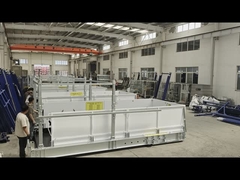 Deck de chargement à grue rétractable 5000 kg maximum. Chargement prêt pour livraison aux États-Unis