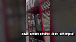 Power Booster aide à réduire jusqu'à 70 % la consommation de diesel pour vos équipements de construction